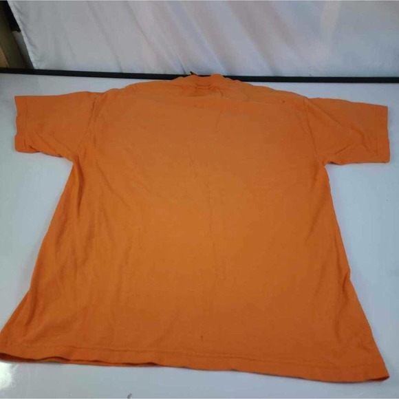 Xing Mens Graphic T-Shirt Orange Umra Lumra Crew Neck Tee L - Picture 3 of 10